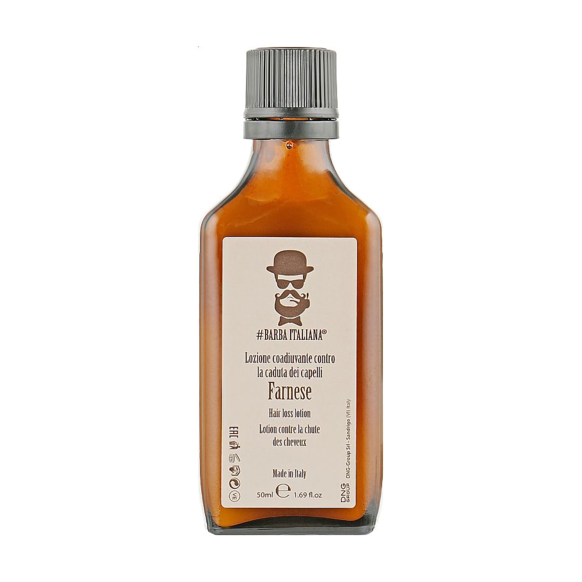 Чоловічий лосьйон Barba Italiana Farnese Hair Loss Lotion проти випадіння волосся, 50 мл