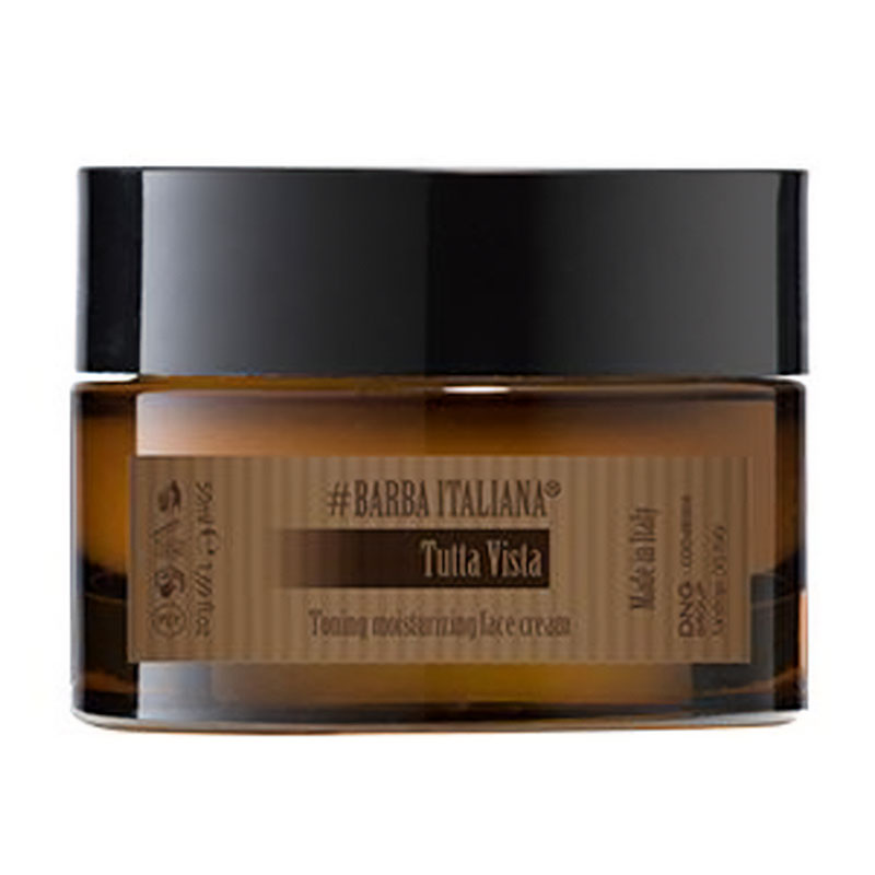 Чоловічий тонізувальний зволожувальний крем для обличчя Barba Italiana Tutta Vista Toning Moisturizing Face Cream, 50 мл